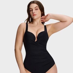 Black Shapewear Swimsuit (Size L)